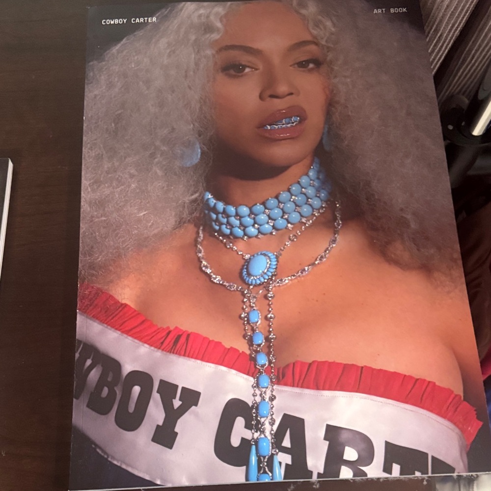 Cowboy Carter Art Photography Book with Star Accents - Picture 3 of 3